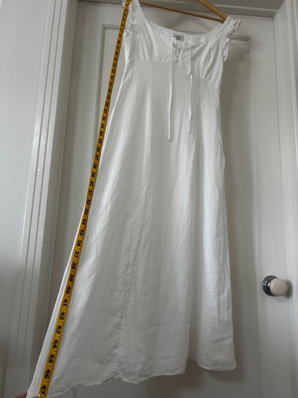 aritzia wilfred white linen dress size small - Picture 6 of 10
